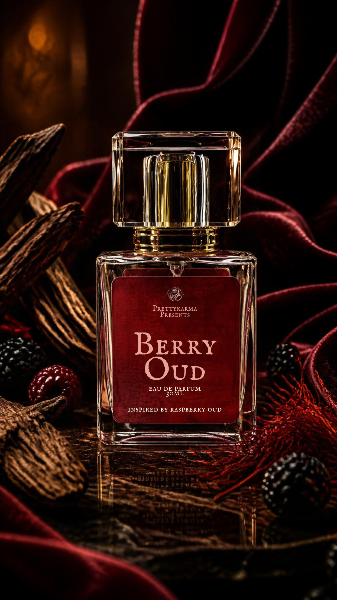 Berry Oud Eau de Parfum 50ml - Inspired by Raspberry Oud