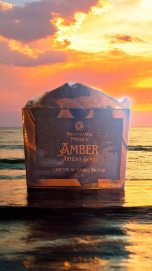 Amber handmade soap - Inspired by Ombre Nomad