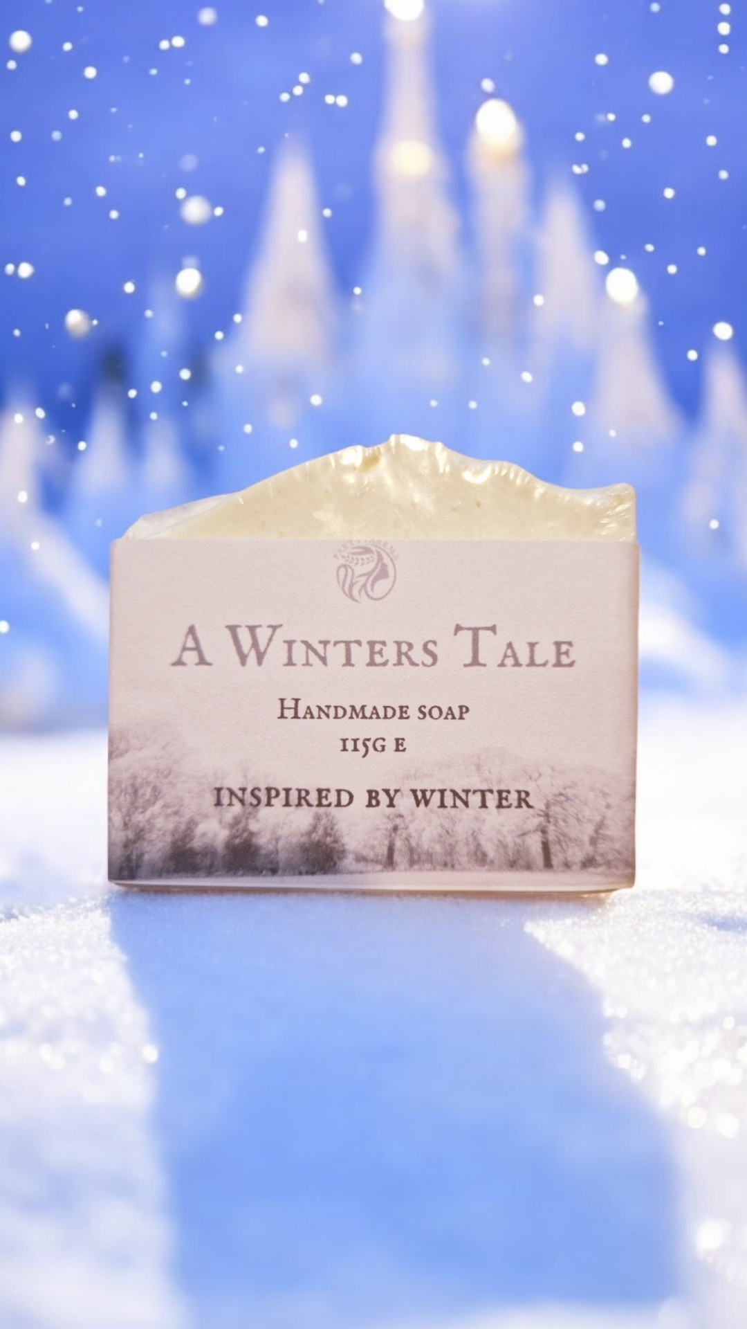 A winters Tale handmade soap 115g e - Inspired by Winter