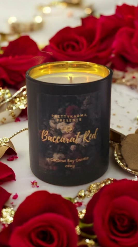 Baccarat Red Luxury candle 200g