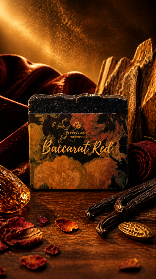 Baccarat Red Handmade Soap 120g e - Inspired by Baccarat Rouge