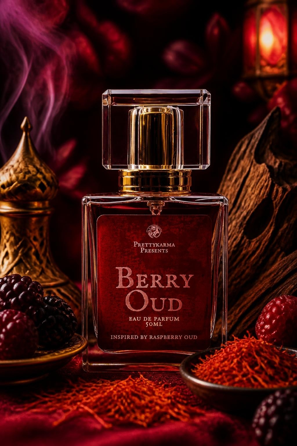 Berry Oud Eau de Parfum 50ml - Inspired by Raspberry Oud
