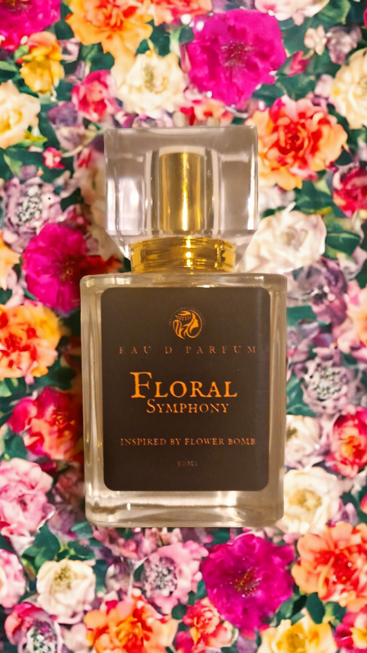 Floral Symphony Eau de Parfum - Inspired by Flower Bomb